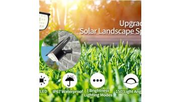 Solar Landscape Spotlights Outdoor Solar Powered W