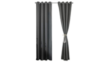Solid color blackout curtains size customized ready made curtain blackout for living room1