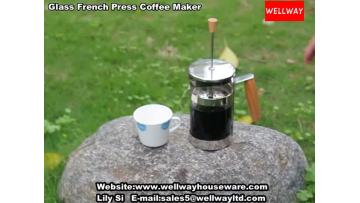 Glass French Press Coffee Maker.mp4