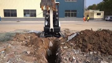 Mini Excavator Work