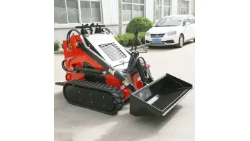 CE Construction Garden Farm Machines Compact Diesel Track Mini Small Wheel Crawler Backhoe Skid Steer Loader with Bucket Mulcher Attachments Skidsteer Loader1