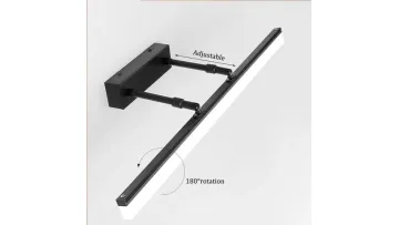Waterproof Extendable LED Mirror Light for Easy Installation1
