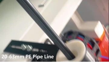63mm Good quality HDPE pipe machinery 