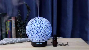 2023 Hot Essential Oil Aroma Diffuser Household Babysbreath Aroma Diffuser Indoor Ceramic Fragrance Essential Oils Humidifier1