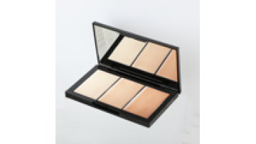 Bronze Rose Gold Silver 3 colors Highlighters Makeup Palette Private Label Cream Highlighters Makeup Palette Highlight1