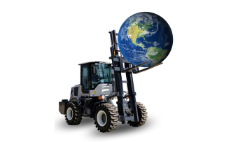 50 Cross-country forklift