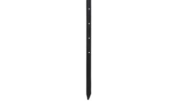 Black painted Israel metal fence posts y fencing steel post for sale1