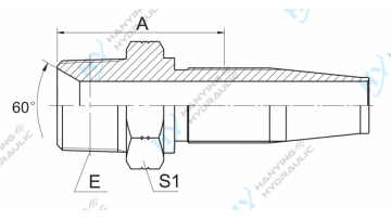 NPT Male Hydraulic Fittings