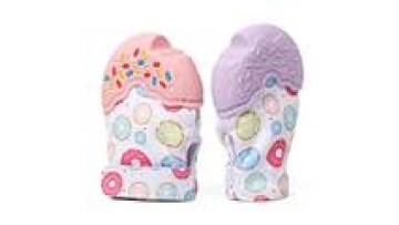 New Toys 2019 Kids Food Grade Silicone Baby Teething Mitten1