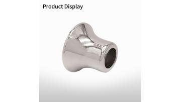 SVA-B0360C Brass Round Shower Room Tube Connector Support Bar Accessories