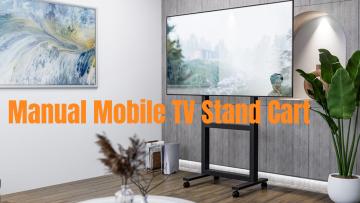 CTD-TV2-H Rolling TV Cart
