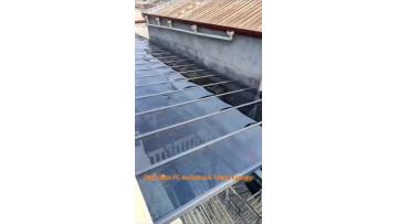 Dark blue PC endurance board canopy