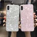 Shell Case for OPPO Reno 4 3 Pro Ace2 Realme 6 Pro 5 A92S A52 A31 A83 A5 A9 2020 A11X R19 Glitter Dream Conch Pattern Soft Coque