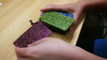 Acrylic sheet with glitter1