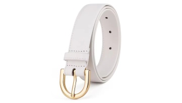 Sleek Sophistication Genuine Leather Ladies' Waist