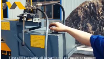 baling press machine