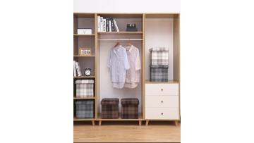 Check cloth storage stool 
