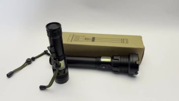 Hot Sale Dual Light Source XHP70/90 Most Powerful And Brightest Rechargeable Torch Light Zooming Focusable Long Range Flashlight1