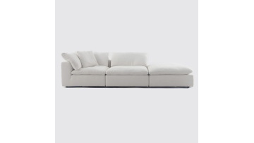 Feather Cloud Modern Fabrc Sofa