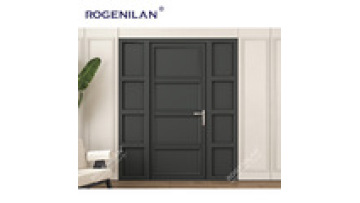 Residential Project Modern Main Entrance Exterior Door Cast Aluminum Security Front Entry Doors for House1