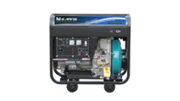 5KW Air-cooled open frame type  single phase diesel generator1