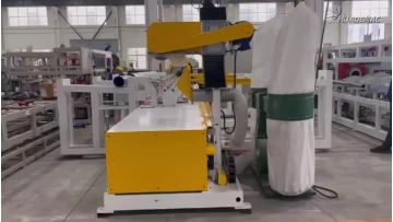 110-250mm UPVC tube slotting make machinery
