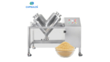 In-store Hot Sellers Chemical Mixing Equipment Milk Food Dry Powder Mixing Machine V Blender Mixer Machine1