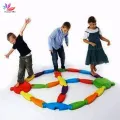 16pcs Children Balance Beam for Kindergarten Balance Trails for Baby Step-a-Logs Early Education Baby Sensory Training Equipment