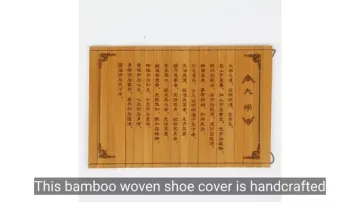 Bamboo Strip Weaving, Carbonized Bamboo Handicrafts1