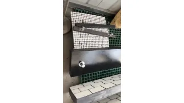 Sag Mill Feed Chute - Spout Liner -Alumina Wear Resistant Lining Vulcanized in Rubber with Steel Backing1