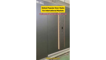 Automatic opening sensor gate kits integrating outer‑wall‑mounted installation solutions