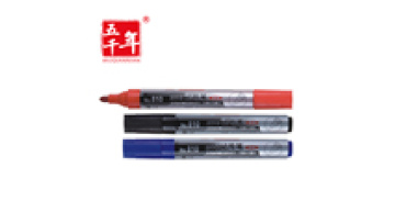 Custom Logo Quick-Drying Permanent Marker Pen 3mm Black Red Blue1