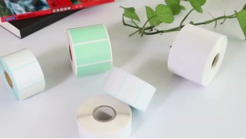 Direct Thermal Sensitive Barcode Label Paper on Lolls