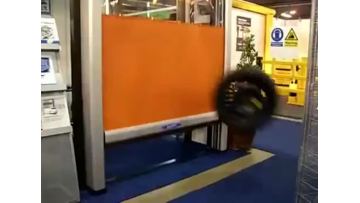 self-recovery high speed door