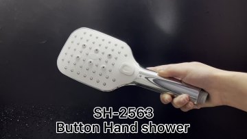 Wholesale Selling High Pressure Chrome Finishing Jet Powered Handheld Shower Head1