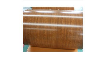 printed 2D wooden grain metal