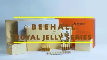 Beehall Health Products Exporter Improve Memory Wholesale Royal Jelly Soft Capsules1
