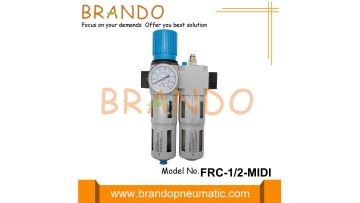 FRC-1/2-MIDI Pneumatic Filter Regulator Lubricator