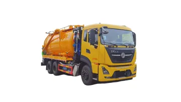 Long Reach Sewage Suction Truck for Deep Pipeline Cleaning1