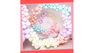Macaron latex balloons
