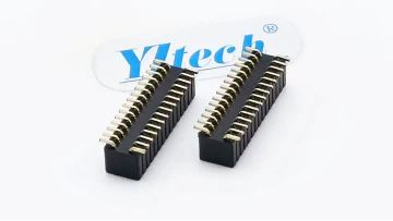 1.27mm*2.54mm Pitch Female Header Connector Dual Row SMT