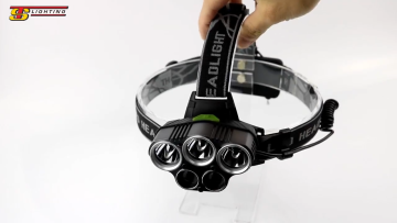 2*18650 Battery Headlamp LED USB Charging T6 Zoomable Waterproof LED Headlamps For Hunting1