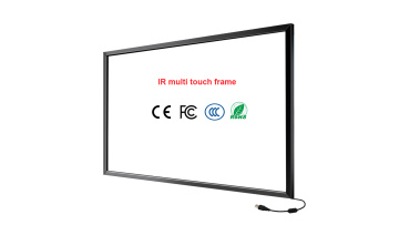 Infrared touch frame Installation demo video