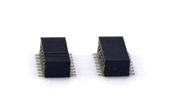 1.27mm Pitch Female  Header Connector Dual Row Side Entry SMT H:3.45mm 2*8P