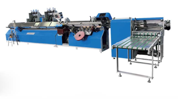ZX-530 Double feeder hot melt glue notebook back w