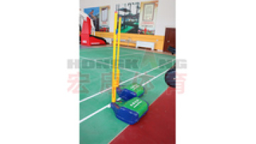 Cheap Price Movable Badminton Post Model HK-YPW-010B Hongkang Movable Badminton Pole for Sale1