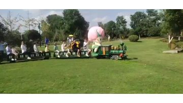 video OF MINI STEAM LOCOMOTIVE GREEN