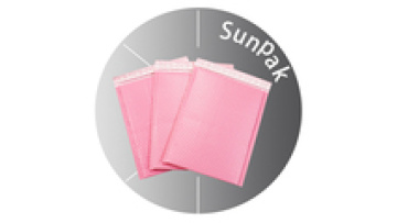sunpak recycled 100% biodegradable bubble envelope mailers pink lined custom mailer bags eco friendly padded poly-mailer1