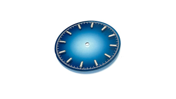 ABS plastic smoked watch dial
