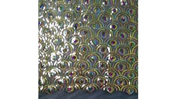 2021 new arrival sequin mesh manufacturer shimmer organza dress sequin fabric1